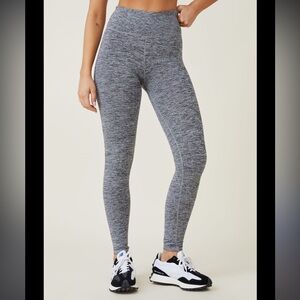 Cotton On Body Women’s Athletic Grey Workout Leggings Size Small Card/key Pocket